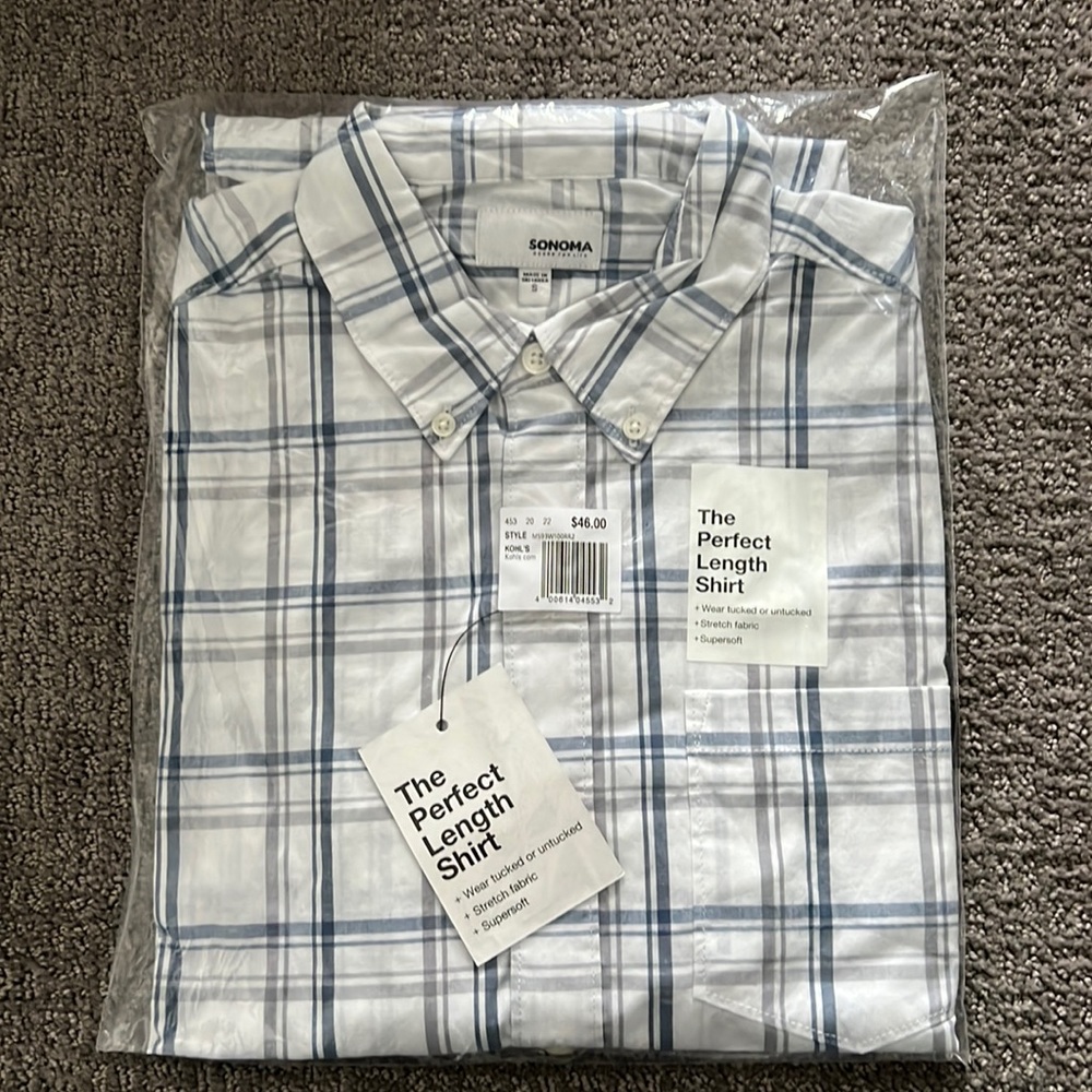 Sonoma Perfect Length Shirt S